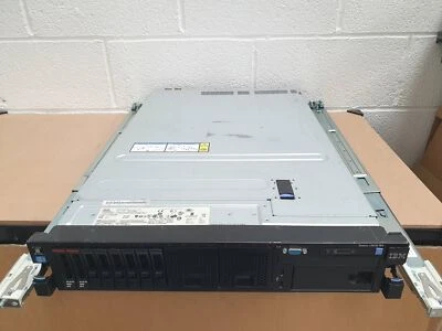 IBM x3650 M4 2U Server 2x Xeon E5-2690 2.9Ghz 8 Core 64GB RAM M5110e RAID 300GB - Image 1 of 4