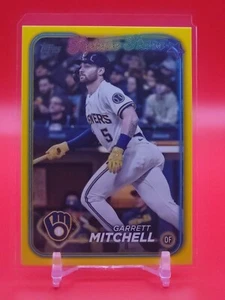 BARGAIN BIN: 2024 Series 2 Garrett Mitchell Yellow Brewers - Picture 1 of 1