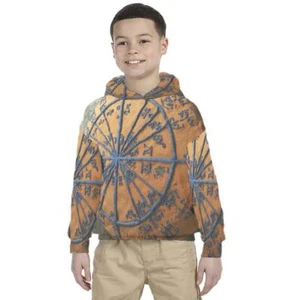Kids Hoodie Math Unit Circle Cake Design Hoodie Unisex For Children - Picture 1 of 4