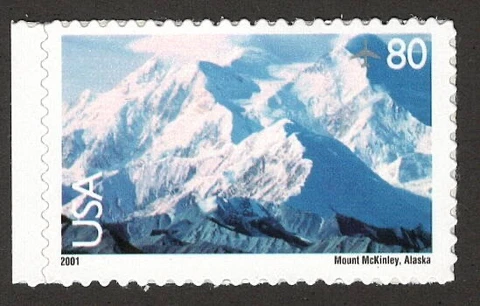 2001 - C137 - 80¢ Mount McKinley Alaska Airmail -  MNH - FREE SHIPPING Cover
