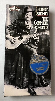 Robert Johnson The Complete Recordings 2 Cassette Box Set 1990 w/ Booklet & Box - Image 1 of 4