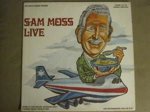SAM MOSS LIVE LP ORIG '77 REQUEST PLP29 RARE RATED X STAND UP COMEDY GEM VG+ - Bild 1 von 4