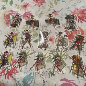 14 VTG DSG 2004 Girl Fairy Vending Machine Stickers New RARE - Picture 1 of 8