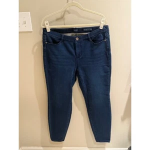 J Jill Denim Jeans Soft Ultra Stretch Dark Wash Jeans Gr. 16 - Bild 1 von 3