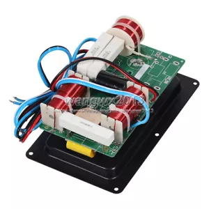 1x 800W 2 Way 3 Unit Dual Bass Speaker Frequency Divider Filter Crossover Board - Picture 1 of 8