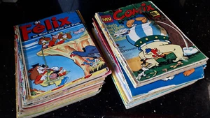 COMICS "GEMISCHTE COMICS", 61 Hefte, unterschiedliche Serien, worse condition - Bild 1 von 1