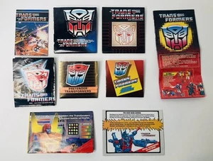 Transformers G1 Komplettsatz mit sieben Originalkatalogen + zwei Postkatalogen - Bild 1 von 19