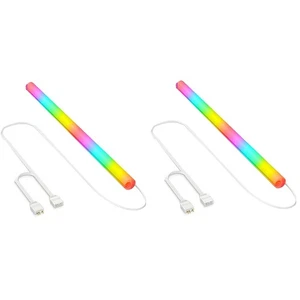 2 PCS ARGB Silicone Tube Sleeve for Water Cooling Radiators, 5V 3PIN4954 - Afbeelding 1 van 10