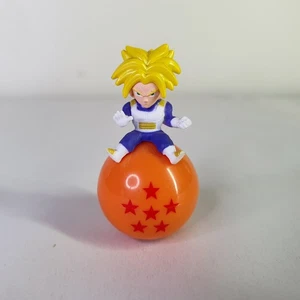 Dragon Ball Z Rockerz Super Saiyan Trunks On 6 Star Ball Mini Figura Wobbling - Imagen 1 de 3
