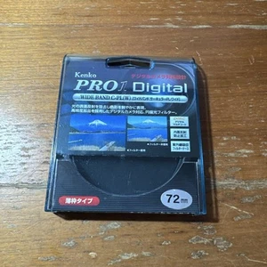 Kenko Pro1 Digital 72mm Circular Polarizer Filter Wide Band Used - Picture 1 of 4