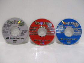 Sega Flash Vol. 3 Compilation Demo Sega Saturn CD Only PAL