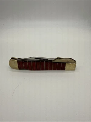 Vintage Frost Cutlery Little Leopard Manual Swing-Guard Lockback Pocket Knife - Image 1 of 4