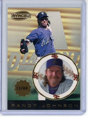 Pacific Invincible Randy Johnson 1999 rojo/69 #7 Foto 1 de 2