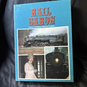 Rail Baron Board Game Of Building Railroad Empire Avalon Hill 1977 Edition GA295 - Picture 1 of 5