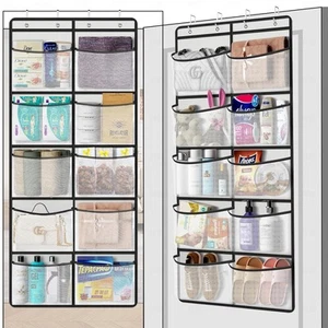 Over The Door Organizer,Over Door Hanging Organizer for Closet with 10 Pocket... - Picture 1 of 8