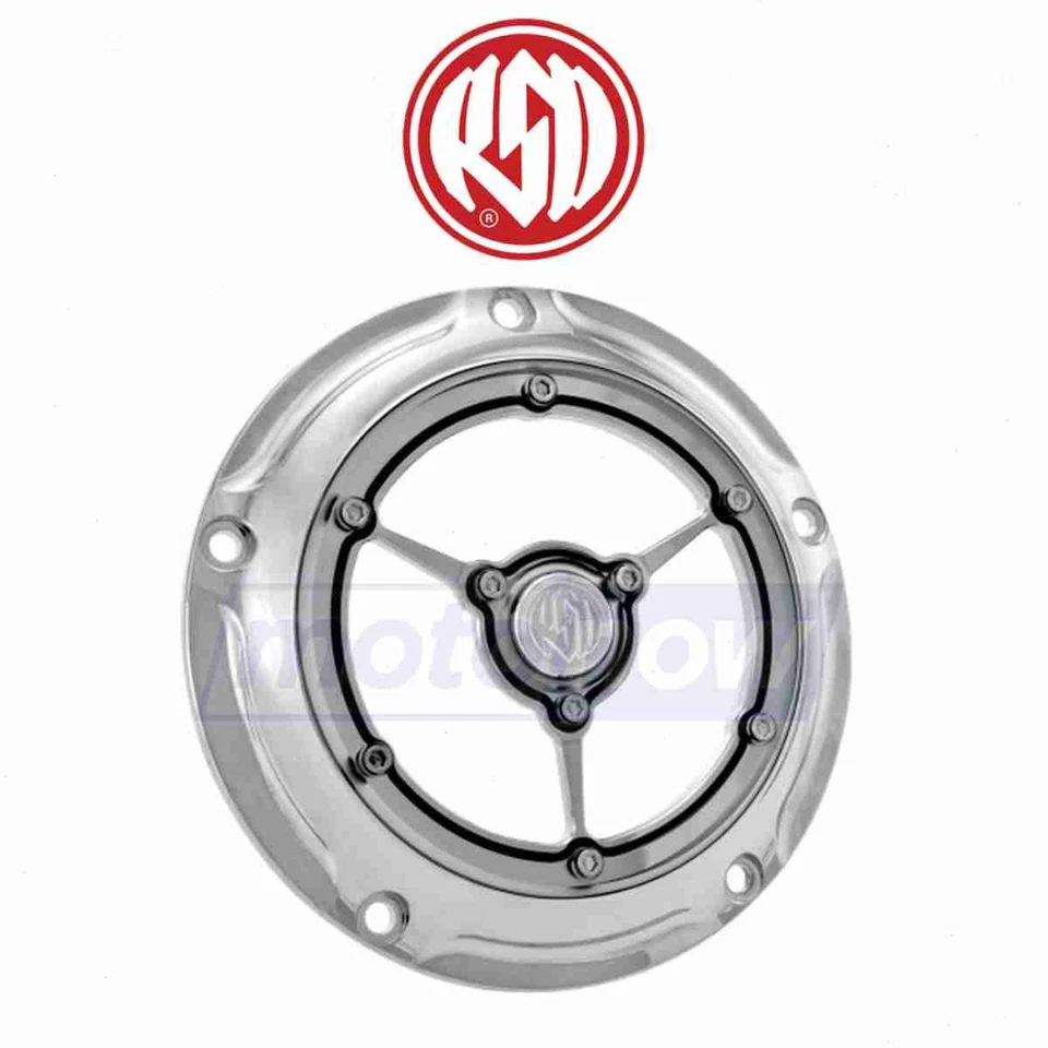 RSD Clarity Derby Cover for 2000-2017 Harley Davidson FLSTC Heritage Softail pc Foto 1 de 4