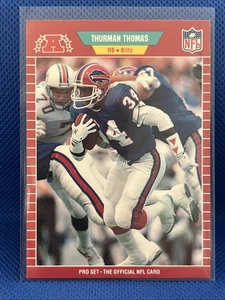 THURMAN THOMAS 1989 Pro Set ROOKIE RC #32 BILLS HOF - Picture 1 of 2