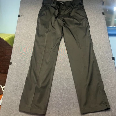 Pantalones para hombre NIKE GOLF Dri-Fit talla 36x34 negros frente plano rendimiento ajuste clásico Foto 1 de 4