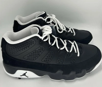 Nuevo Nike Air Jordan 9 NRG Talla 8.5 Para hombres Bajo Golf Barones Negro Estilo FN6930-001 Foto 1 de 4