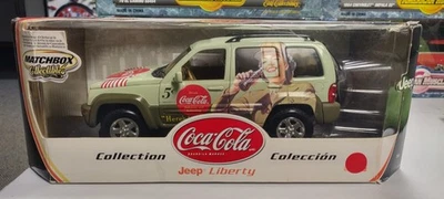 Matchbox Collectibles Coca-Cola 2002 Jeep Liberty 1:18 Scale Diecast . - Image 1 of 4