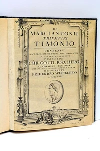  Seltenes Buch zur römischen Geschichte WINCKLER Leipzig 1737 - Bild 1 von 6
