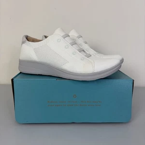 Bzees goldene Damen-Slipper Strick Turnschuhe Größe 11 weiß neu im Karton Freizeit bequem - Bild 1 von 12