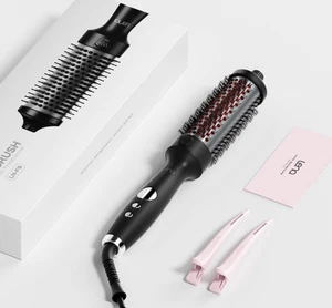 Lena 1.5 Inch Heated Thermal Round Brush Titanium Barrel Infrared Technology - Picture 1 of 8