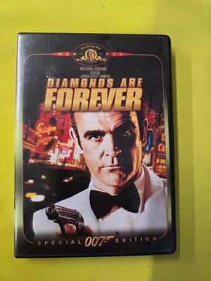 DIAMONDS ARE FOREVER   DVD  JAMES BOND 007 - Image 1 of 4
