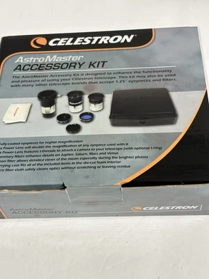 Kit CELESTRON AstroMaster | Ocular completo + Juego de filtros | 1,25” | Completo | Estuche Foto 1 de 2