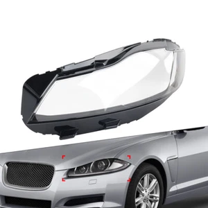 Headlight Clear Lens Cover Headlight Shell For Jaguar XF 16-20 AU - Picture 1 of 12