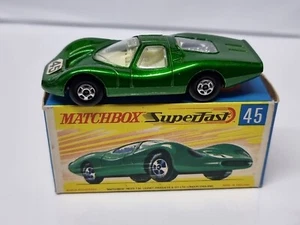MATCHBOX LESNEY SUPERFAST No 45 FORD GROUP 6 PINK BASE in sehr gutem Zustand - Bild 1 von 17