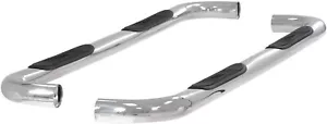 Aries 3in Round SS Nerf Bar for 99-07 Silverado/Sierra 1500/2500/3500 Extended - Picture 1 of 2