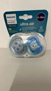 Philips Avent Ultra Air Soother 2 Pack Soother for Babies Aged 6-18 Months BNIB - Picture 1 of 1