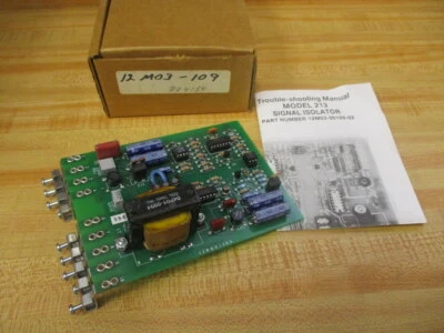 Reflex 12M03-109 Signal Isolator Bd 12M03-00109-02 - Image 1 of 4