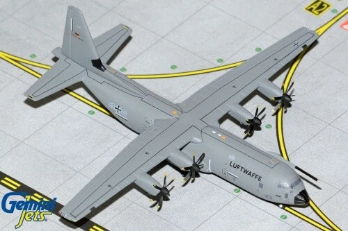 GeminiJets Lockheed C-130J-30 Hercules Luftwaffe 55+01 1:400 Modellflugzeug - Bild 1 von 1