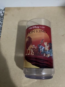 Walt Disney Collector Series 1994 Burger King the lion king plastic cup - Picture 1 of 4