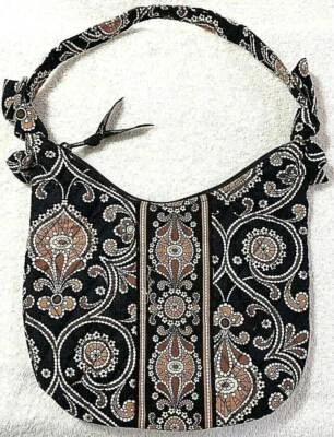 Cartera Hobo Pequeña Vera Bradley Caffe Latte Olivia Patrón Retirada Foto 1 de 4