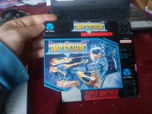 Imperium (Super Nintendo Entertainment System, 1992) Cut box only. - Imagen 1 de 3