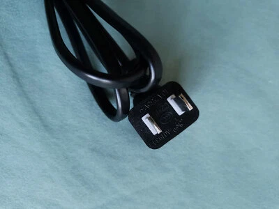 2pin wall power cable cord fit Sony 24V 9.4A 10A ACDP-240E01 ACDP-240E02 adapter - Image 1 of 4