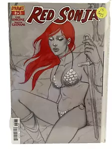 DYNAMITE COMICS: RED SONJA VOL.2 #15, "15 COPY INCENTIVE" J. FRISON COV NM+ 2014 - Picture 1 of 6