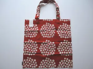 Marimekko PUKETTI Tote bag eco shopping bag Brown - Picture 1 of 8