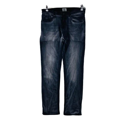 Camel Active Hombre Gris Oscuro Descolorido Relajado Recto Vaqueros W32 L34 - Imagen 1 de 4