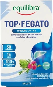 Integratori Alimentari Top Fegato Integratore Depurativo Per Il Fegato 30Capsule - Foto 1 di 7