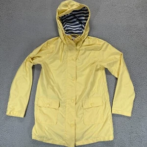 St. John's Bay Yellow Jacket Women's S Raincoat Lightweight Hooded - Picture 1 of 8
