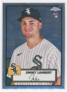 JIMMY LAMBERT 2021 TOPPS CHROME PLATINUM ANNIVERSARY ROOKIE #106 RC QTY