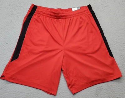 Tek Gear Athletic Shorts Men L Multi Dry Tek Polyester Stretch Sits At The Waist - Image 1 of 4