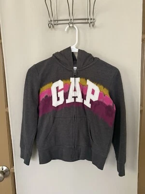Sudadera con Capucha Gap Niños Niñas Grande Gris Cremallera Completa Foto 1 de 4