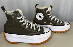 Converse Run Star Hike High Foundational grün Canvas Schuh Sneaker Gr. W 6 M 4,5 - Bild 1 von 8