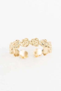 Orecchini a bracciale con fiori - Foto 1 di 4