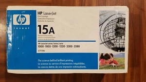 NEW Genuine HP 15A Toner Cartridge Black C7115A  SEALED BOX - Picture 1 of 4